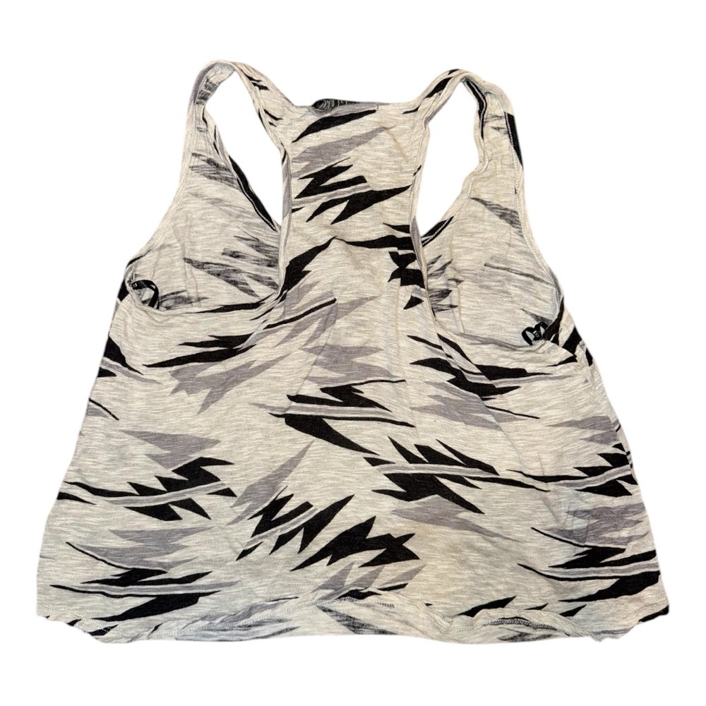 Gray Patterned Tank Top - Picture 5 of 8